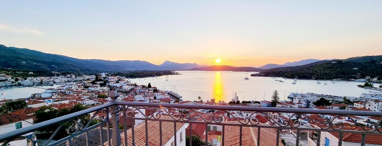 شقة Panoramic View Poros Town المظهر الخارجي الصورة