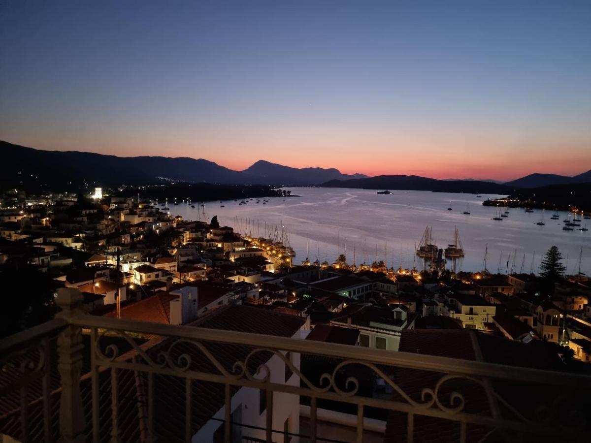 شقة Panoramic View Poros Town المظهر الخارجي الصورة