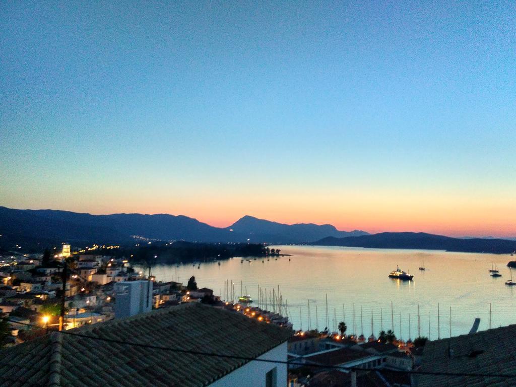 شقة Panoramic View Poros Town المظهر الخارجي الصورة