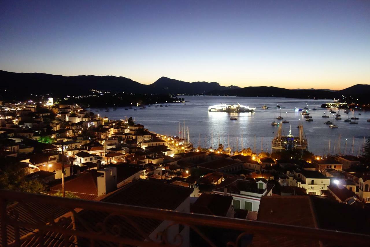 شقة Panoramic View Poros Town المظهر الخارجي الصورة